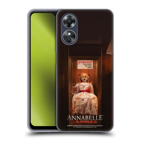 Annabelle Comes Home Doll Photography Do Not Open Soft Gel Case for OPPO A17