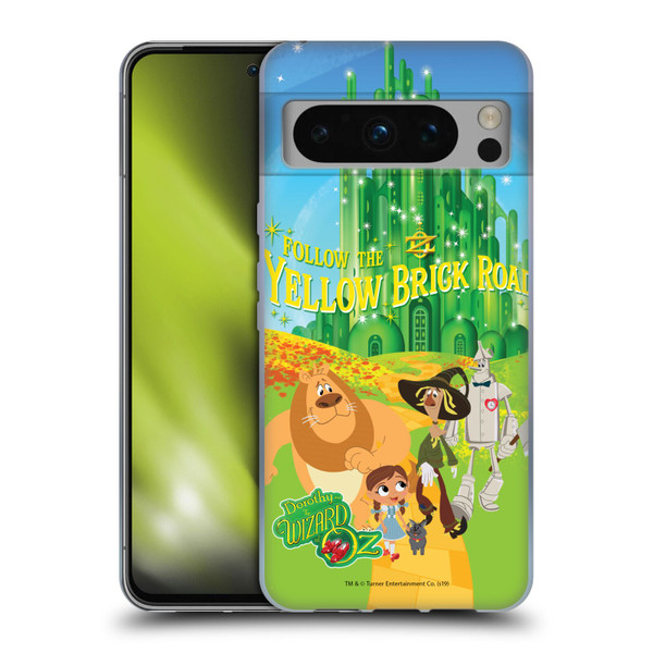 Dorothy and the Wizard of Oz Graphics Yellow Brick Road Soft Gel Case for Google Pixel 8 Pro