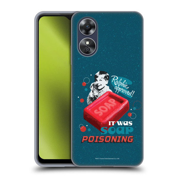 A Christmas Story Composed Art Alfie Soap Soft Gel Case for OPPO A17