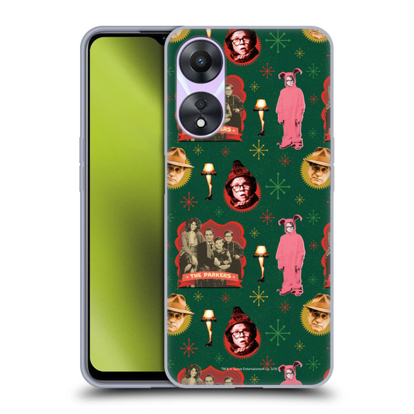 A Christmas Story Composed Art Alfie Family Pattern Soft Gel Case for OPPO A78 4G