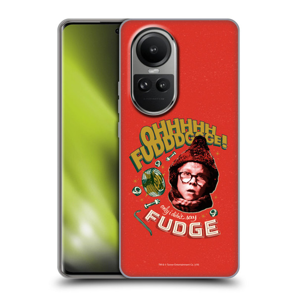 A Christmas Story Composed Art Oh Fudge Soft Gel Case for OPPO Reno10 5G / Reno10 Pro 5G