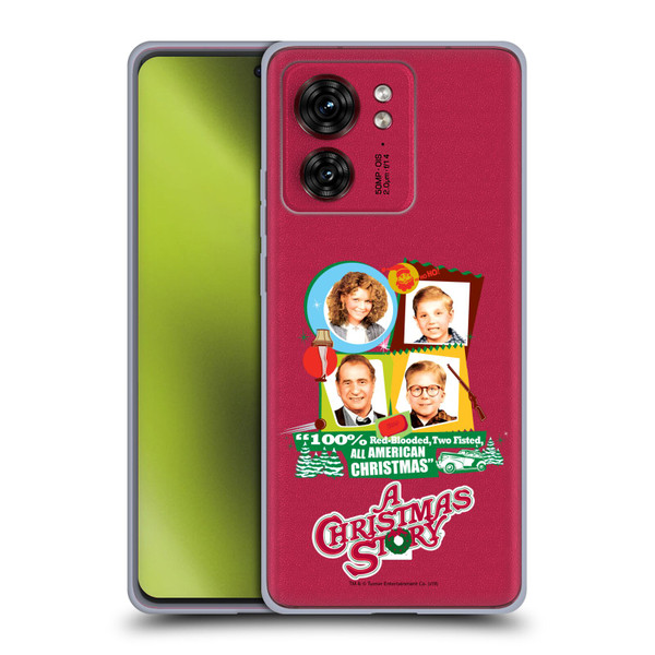 A Christmas Story Graphics Family Soft Gel Case for Motorola Moto Edge 40