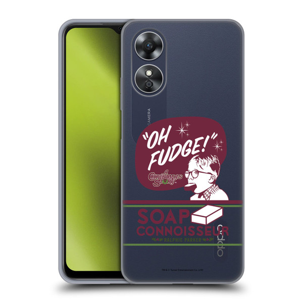 A Christmas Story Graphics Soap Connoisseur Soft Gel Case for OPPO A17