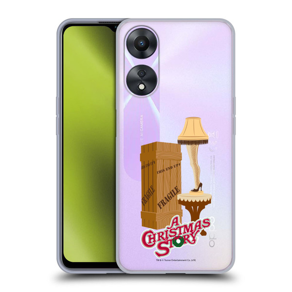 A Christmas Story Graphics Leg Lamp Soft Gel Case for OPPO A78 4G