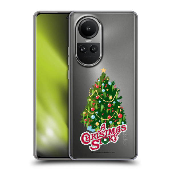 A Christmas Story Graphics Holiday Tree Soft Gel Case for OPPO Reno10 5G / Reno10 Pro 5G