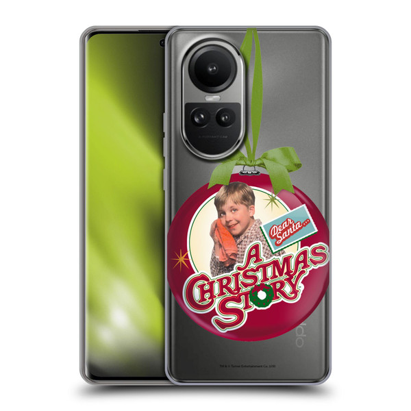 A Christmas Story Graphics Ralphie Ornament Soft Gel Case for OPPO Reno10 5G / Reno10 Pro 5G