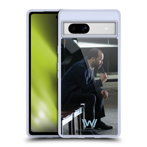 Westworld Characters Bernard Lowe Soft Gel Case for Google Pixel 7a