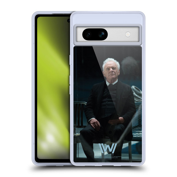 Westworld Characters Robert Ford Soft Gel Case for Google Pixel 7a