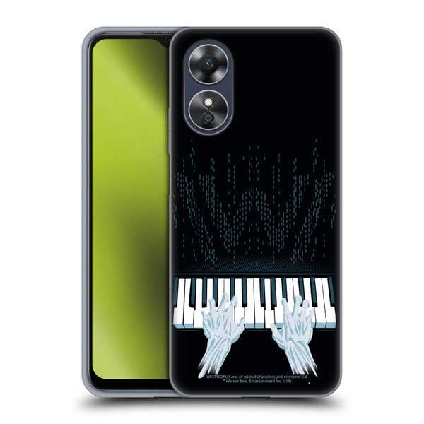 Westworld Graphics Piano Soft Gel Case for OPPO A17