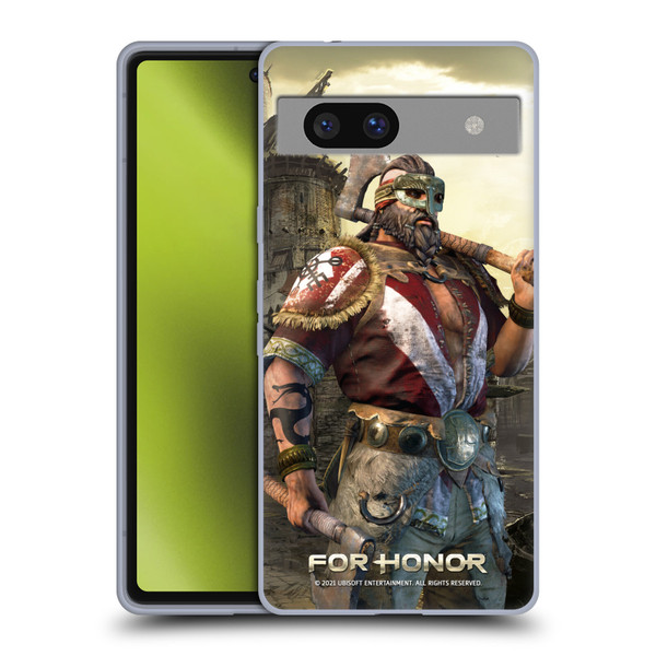 For Honor Characters Berserker Soft Gel Case for Google Pixel 7a