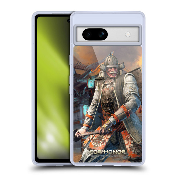 For Honor Characters Kensei Soft Gel Case for Google Pixel 7a