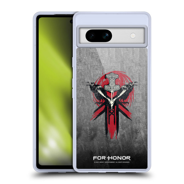 For Honor Icons Viking Soft Gel Case for Google Pixel 7a