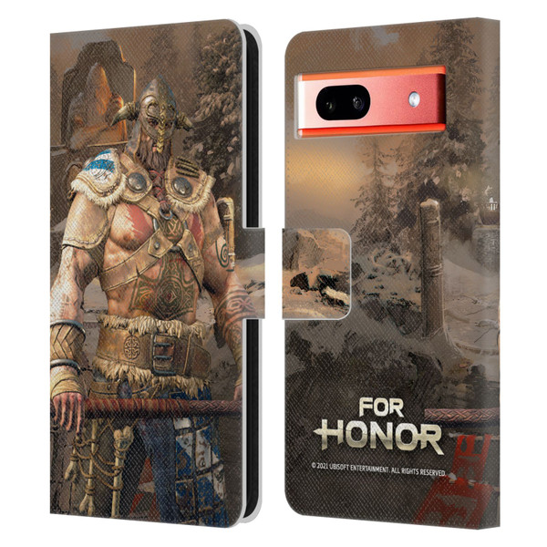 For Honor Characters Raider Leather Book Wallet Case Cover For Google Pixel 7a