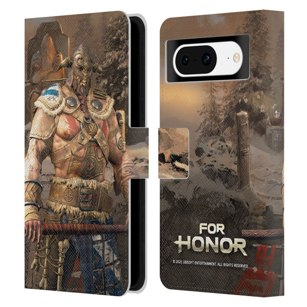 For Honor Characters Raider Leather Book Wallet Case Cover For Google Pixel 8