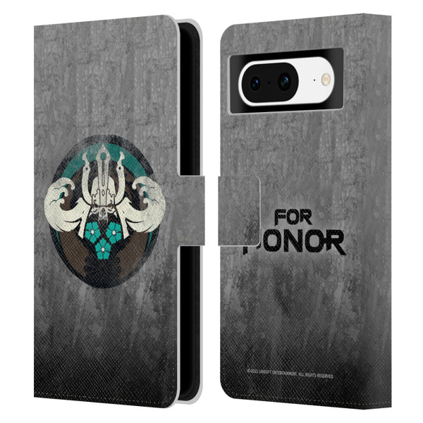 For Honor Icons Samurai Leather Book Wallet Case Cover For Google Pixel 8