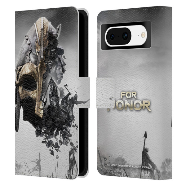 For Honor Key Art Viking Leather Book Wallet Case Cover For Google Pixel 8
