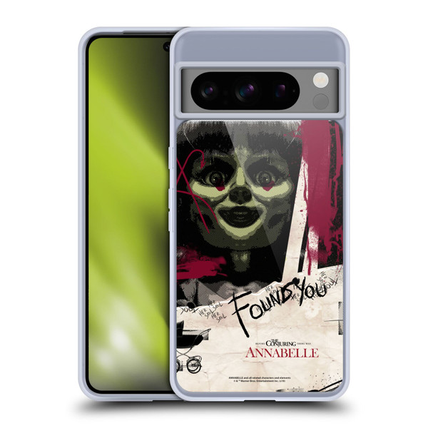 Annabelle Graphics Found You Soft Gel Case for Google Pixel 8 Pro