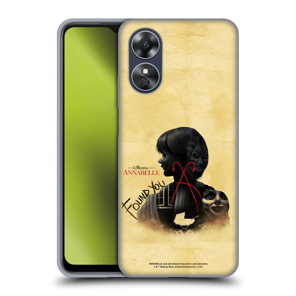 Annabelle Graphics Double Exposure Soft Gel Case for OPPO A17