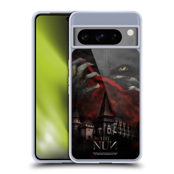 The Nun Valak Graphics Monastery Soft Gel Case for Google Pixel 8 Pro