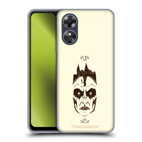 The Nun Valak Graphics Double Exposure 2 Soft Gel Case for OPPO A17