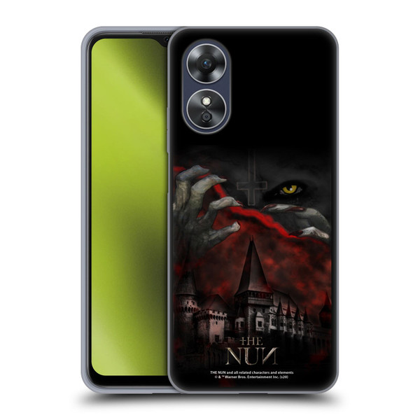 The Nun Valak Graphics Monastery Soft Gel Case for OPPO A17