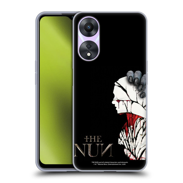 The Nun Valak Graphics Blood Hand Soft Gel Case for OPPO A78 5G