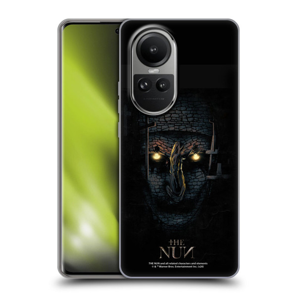 The Nun Valak Graphics Double Exposure Soft Gel Case for OPPO Reno10 5G / Reno10 Pro 5G