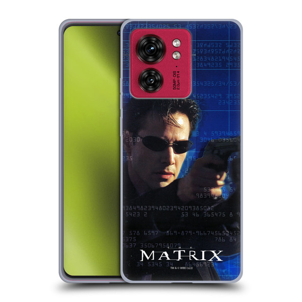 The Matrix Key Art Neo 1 Soft Gel Case for Motorola Moto Edge 40