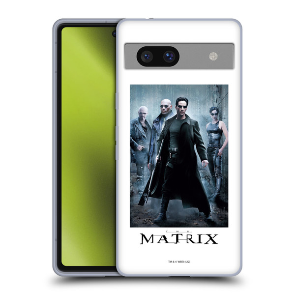 The Matrix Key Art Group 1 Soft Gel Case for Google Pixel 7a