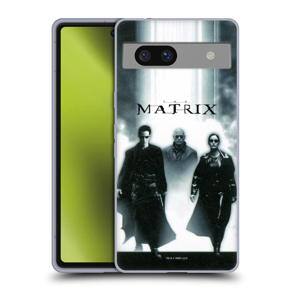 The Matrix Key Art Group 2 Soft Gel Case for Google Pixel 7a