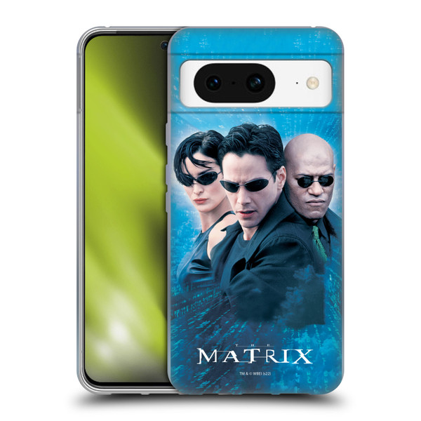 The Matrix Key Art Group 3 Soft Gel Case for Google Pixel 8