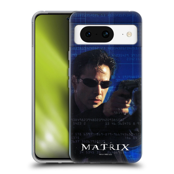 The Matrix Key Art Neo 1 Soft Gel Case for Google Pixel 8