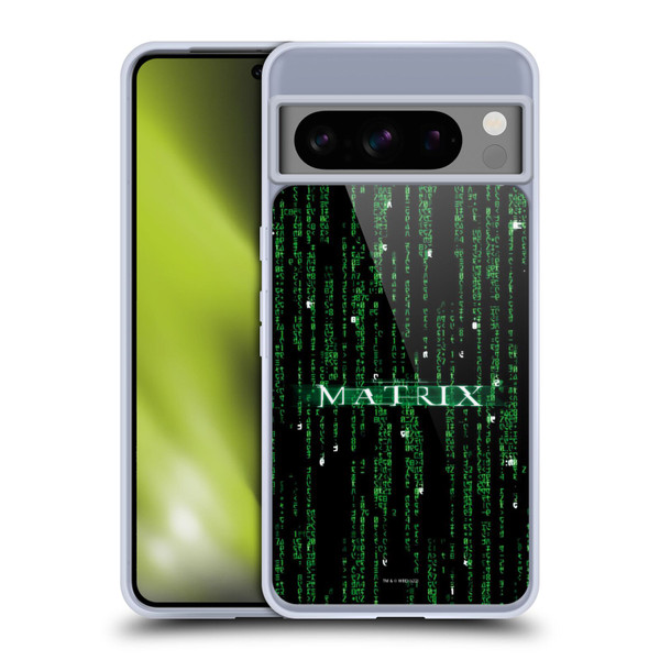 The Matrix Key Art Codes Soft Gel Case for Google Pixel 8 Pro