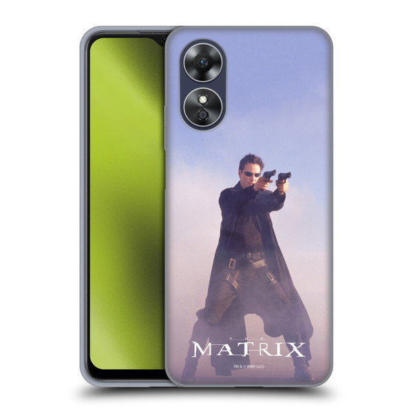 The Matrix Key Art Neo 2 Soft Gel Case for OPPO A17