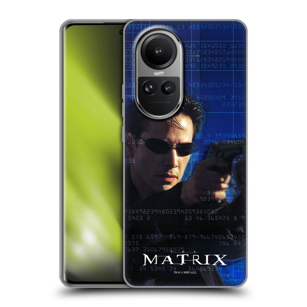 The Matrix Key Art Neo 1 Soft Gel Case for OPPO Reno10 5G / Reno10 Pro 5G