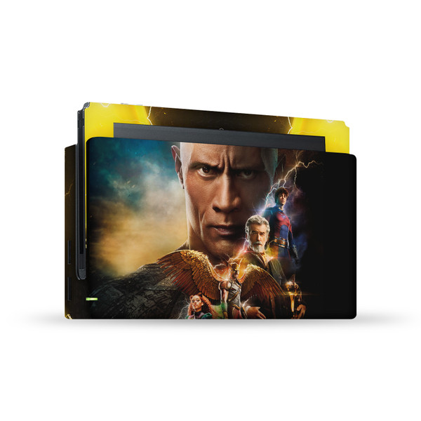 Black Adam Graphic Art Poster Vinyl Sticker Skin Decal Cover for Nintendo Switch Console & Dock