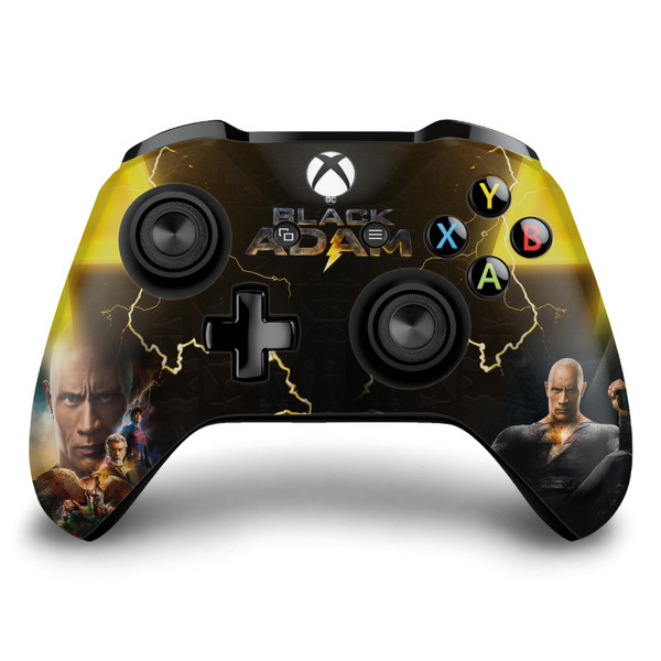 Black Adam Graphic Art Poster Vinyl Sticker Skin Decal Cover for Microsoft Xbox One S / X Controller