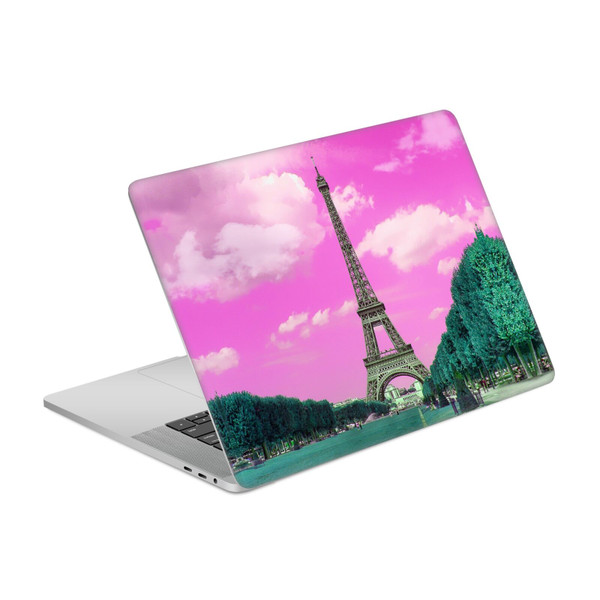 LebensArt Pastels Pink Paris Vinyl Sticker Skin Decal Cover for Apple MacBook Pro 15.4" A1707/A1990