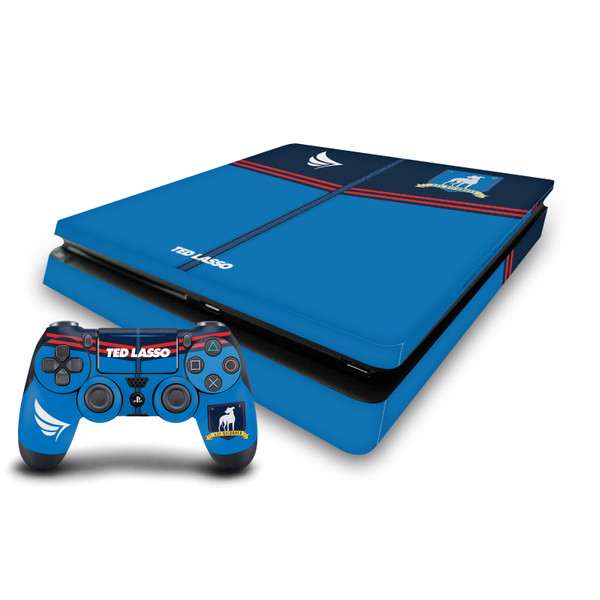 Ted Lasso Season 1 Graphics Jacket Vinyl Sticker Skin Decal Cover for Sony PS4 Slim Console & Controller