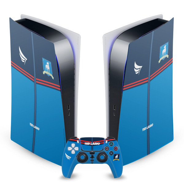 Ted Lasso Season 1 Graphics Jacket Vinyl Sticker Skin Decal Cover for Sony PS5 Digital Edition Bundle