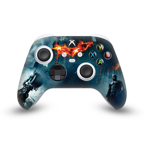 The Dark Knight Key Art Batman Poster Vinyl Sticker Skin Decal Cover for Microsoft Xbox Series X / Series S Controller