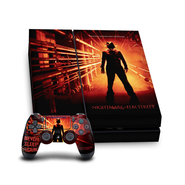 A Nightmare On Elm Street (2010) Graphics Freddy Poster Vinyl Sticker Skin Decal Cover for Sony PS4 Console & Controller