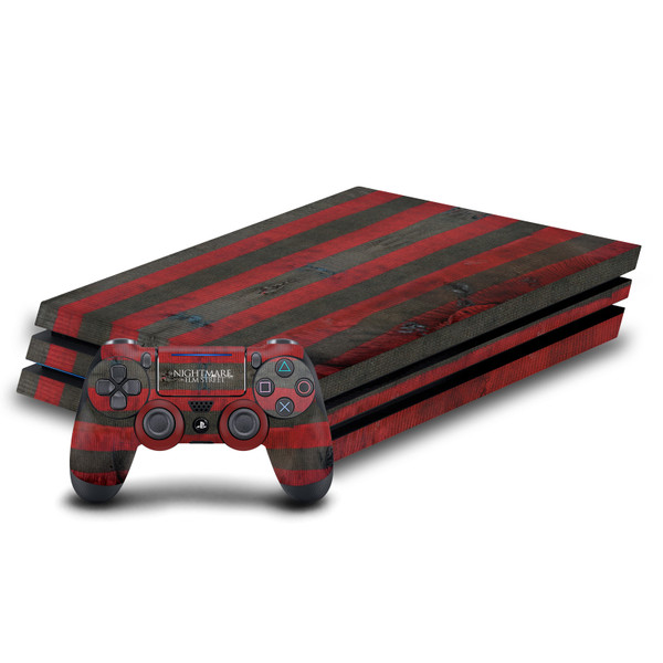 A Nightmare On Elm Street (2010) Graphics Freddy Vinyl Sticker Skin Decal Cover for Sony PS4 Pro Bundle