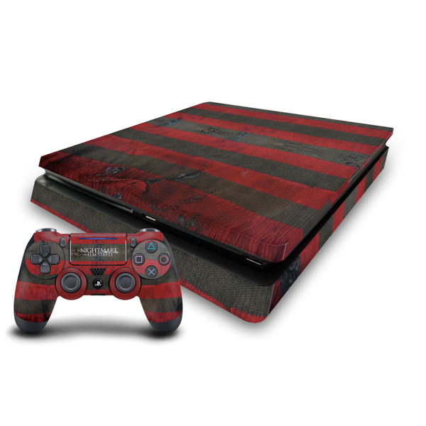 A Nightmare On Elm Street (2010) Graphics Freddy Vinyl Sticker Skin Decal Cover for Sony PS4 Slim Console & Controller