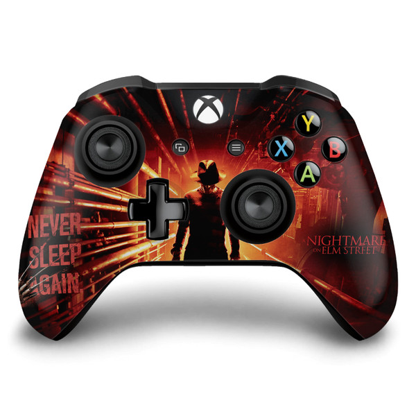 A Nightmare On Elm Street (2010) Graphics Freddy Poster Vinyl Sticker Skin Decal Cover for Microsoft Xbox One S / X Controller