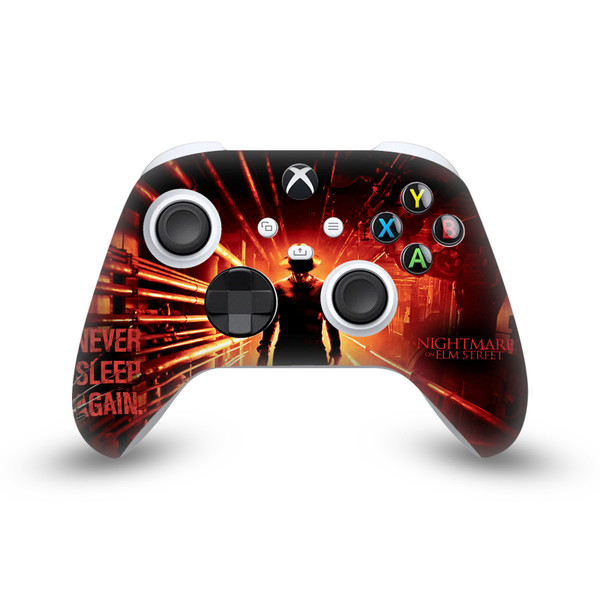 A Nightmare On Elm Street (2010) Graphics Freddy Poster Vinyl Sticker Skin Decal Cover for Microsoft Xbox Series X / Series S Controller