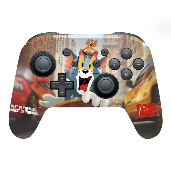 Tom And Jerry Movie (2021) Graphics Best Of Enemies Vinyl Sticker Skin Decal Cover for Nintendo Switch Pro Controller
