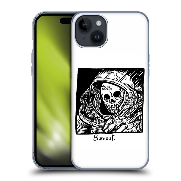 Matt Bailey Skull Burnout Soft Gel Case for Apple iPhone 15 Plus