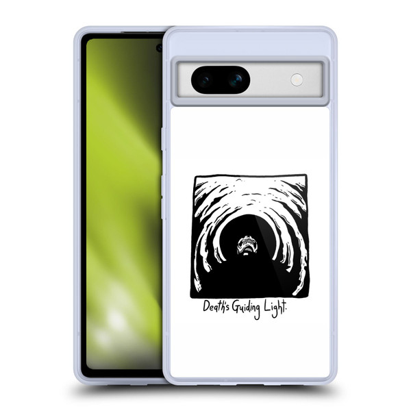 Matt Bailey Skull Deaths Guiding Light Soft Gel Case for Google Pixel 7a