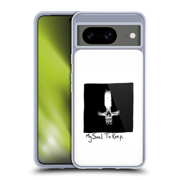 Matt Bailey Skull My Soul To Keep Soft Gel Case for Google Pixel 8